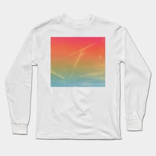 Summer sky gradient Long Sleeve T-Shirt